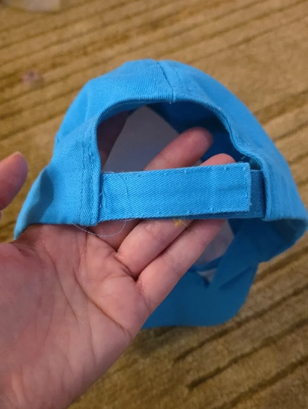 Frozen Disney Bright Blue Logo Kids Hat